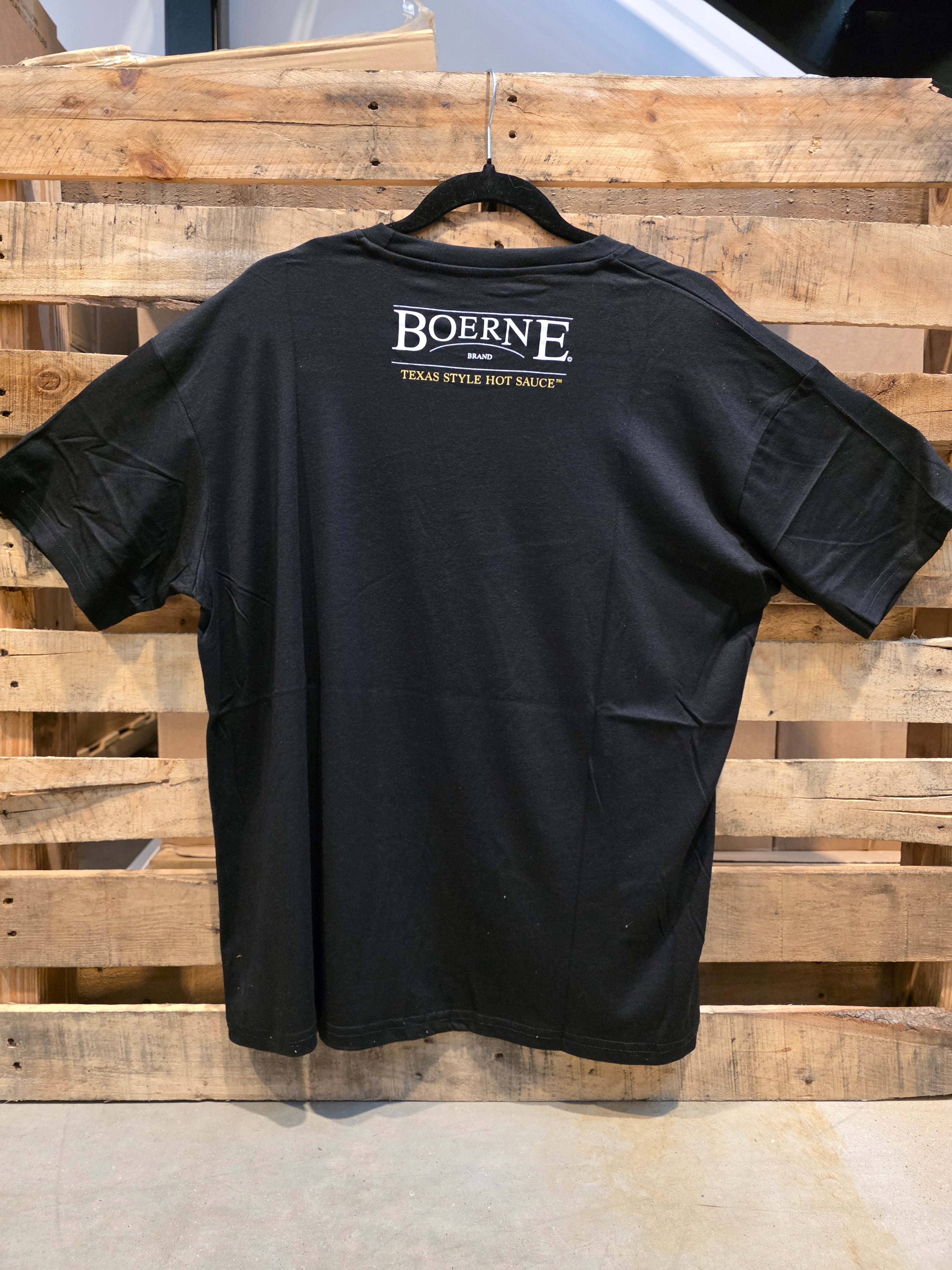 Honey Bonnet Best In The Land tee - back with Boerne Brand wordmark
