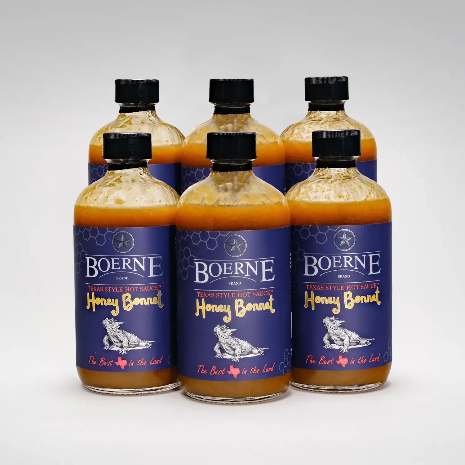 The Honey Bonnet 6 pack case, 8 oz. bottles