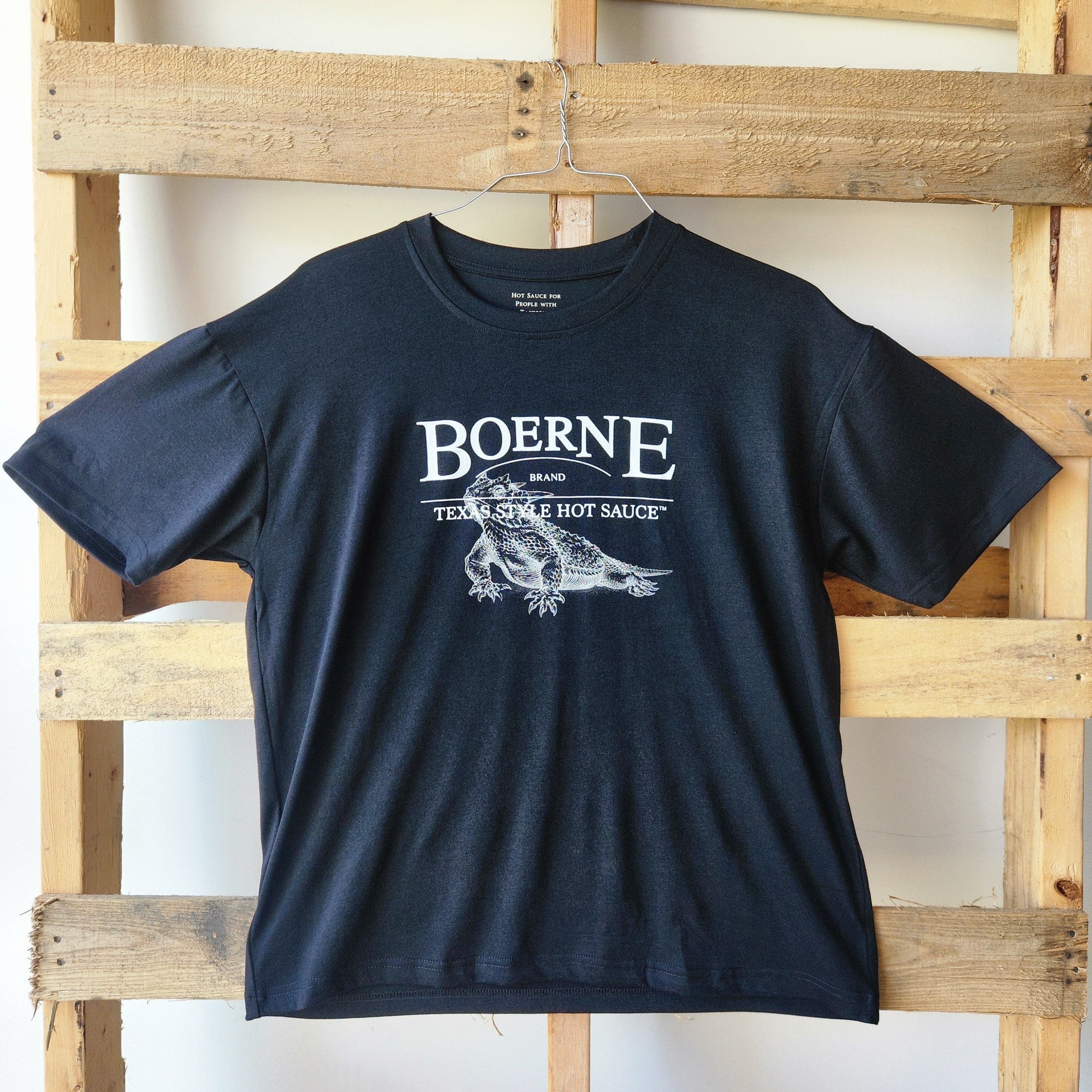 Texas Black Hot Sauce Agent Shirt