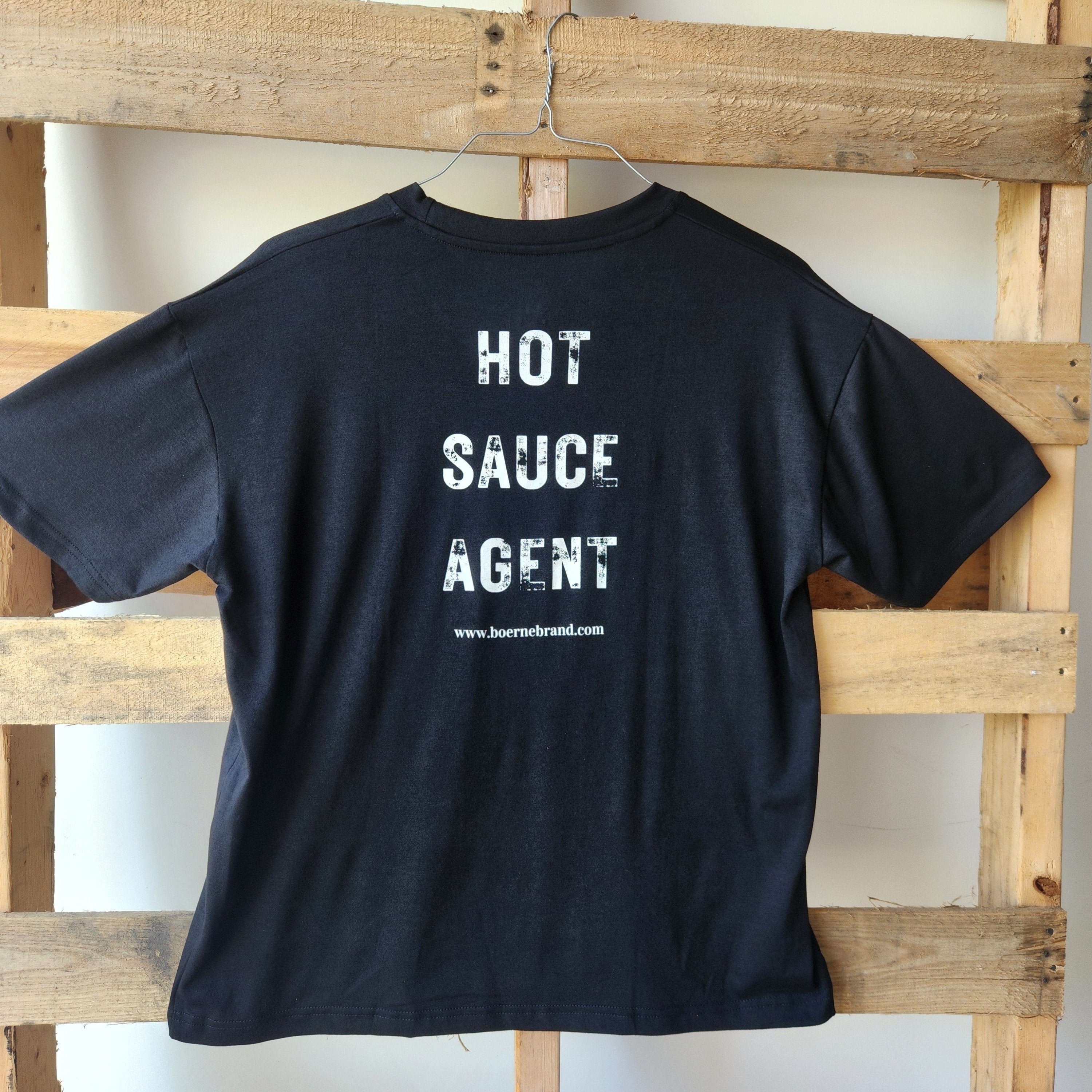 Texas Black Hot Sauce Agent Shirt